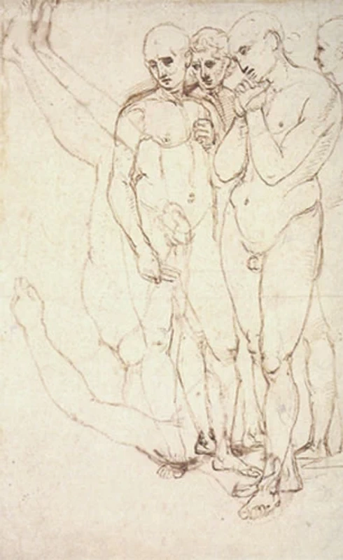 Sanzio - 337, studio per la pala Baglioni